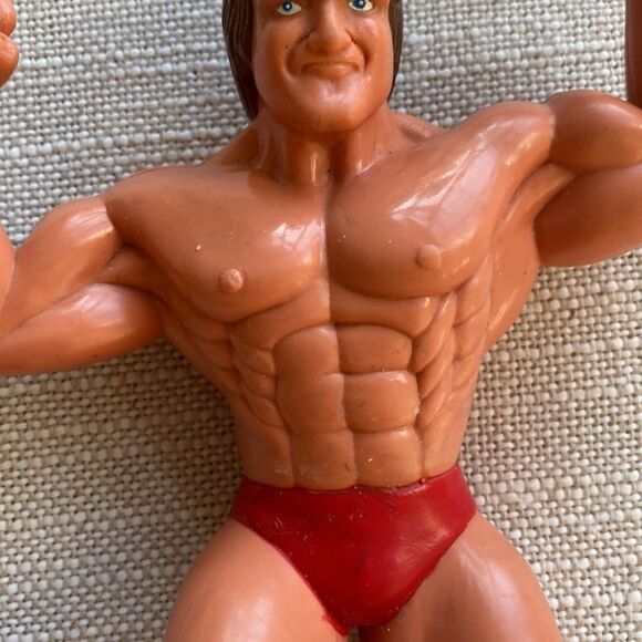 VINTAGE MR. WONDERFUL PAUL ORNDORFF WWF Wrestling Figure Titan LJN 1985 - Picture 6 of 16